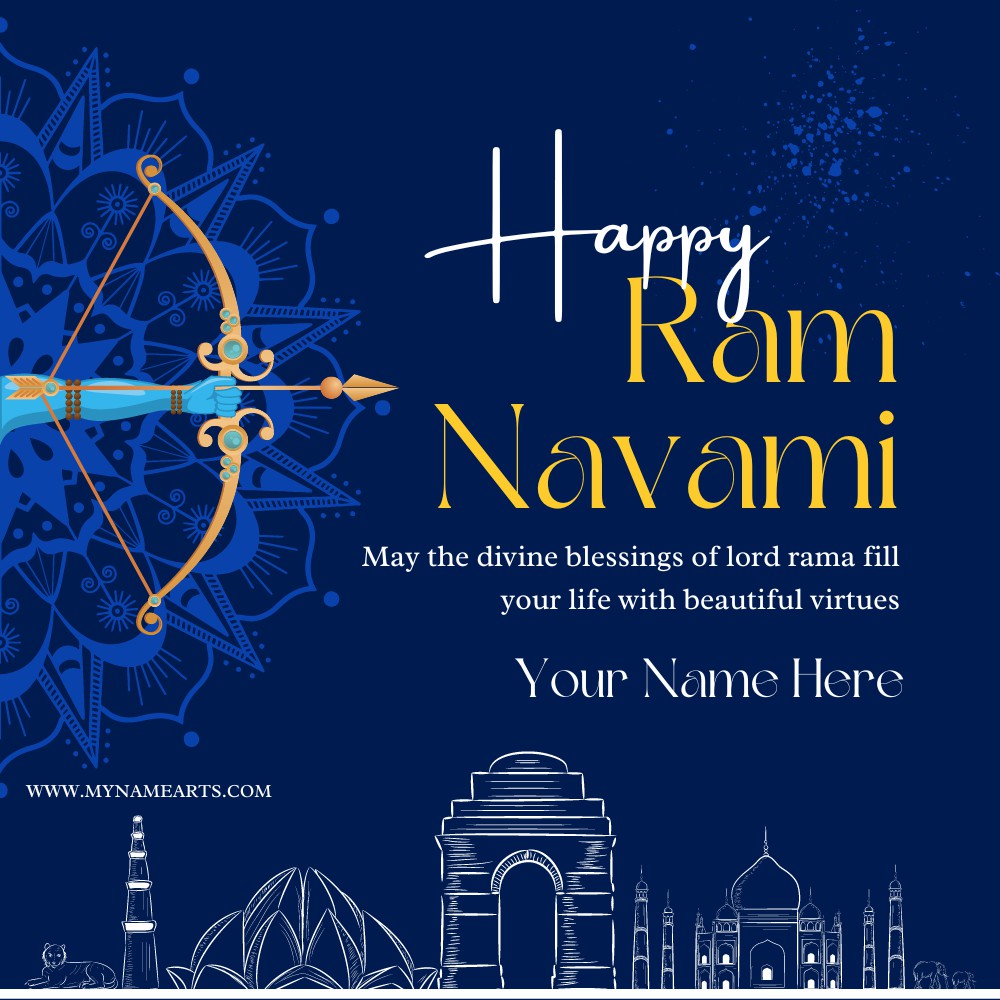 Lord Rama Navami 2023 Status With Name Edit