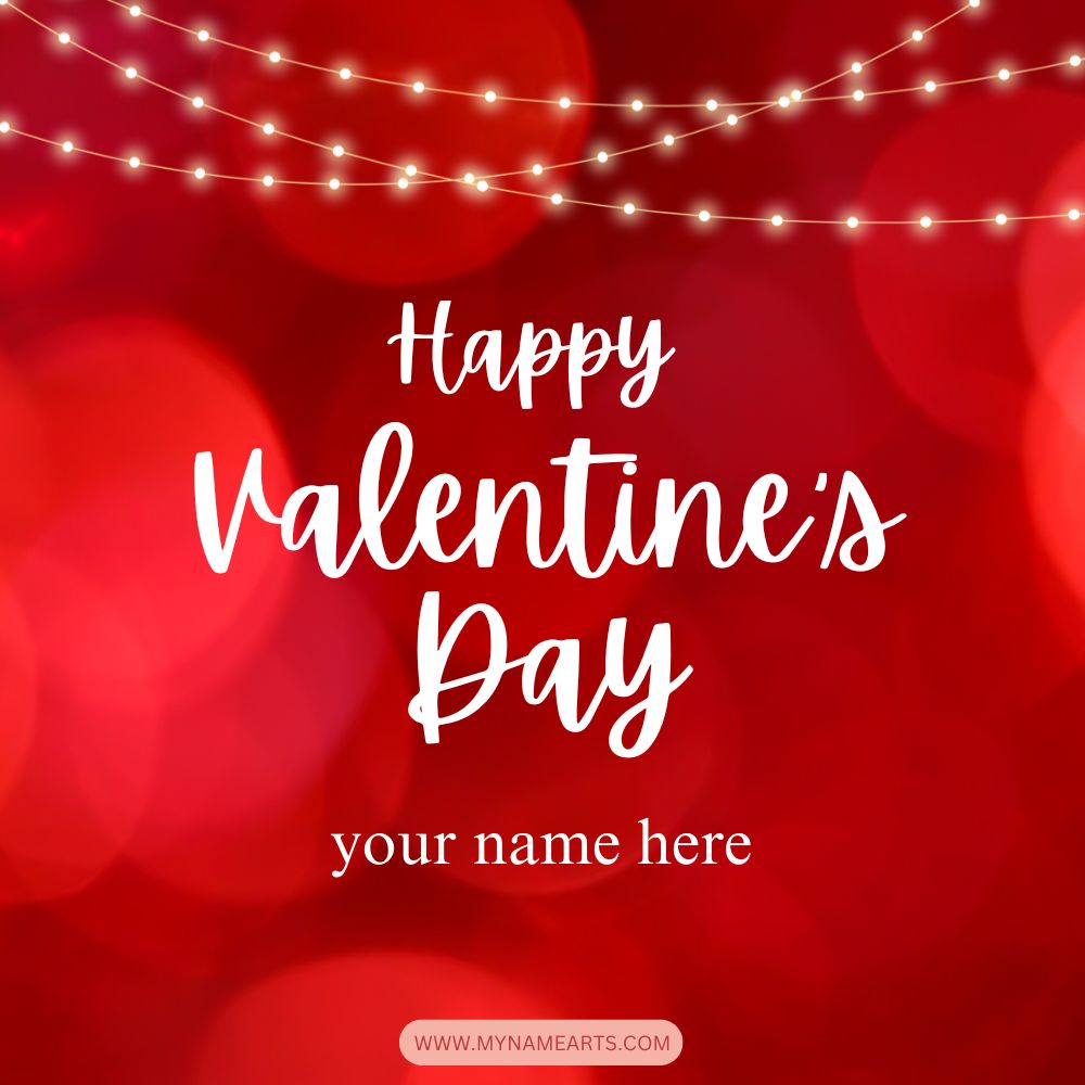 Wishing Happy Valentine’s Day with Personalized Cards Online