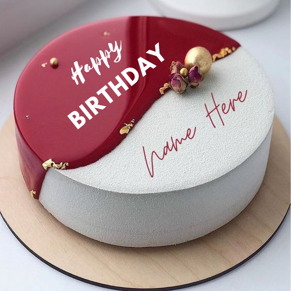 Happy Birthday Cake with Name Edit